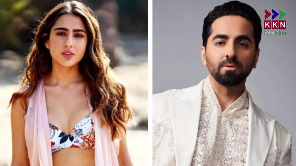 Ayushman Khurrana, Sara Ali Khan, and Rakul Preet Singh Begin Shooting for Pati Patni Aur Woh