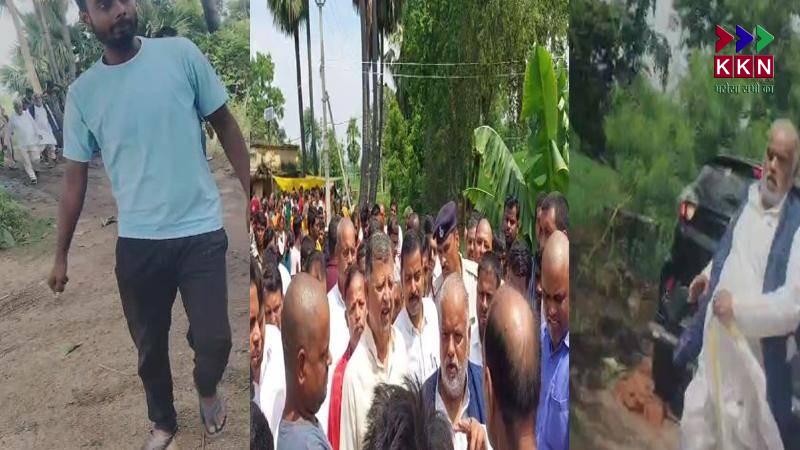 Bihar Politics: After Mangal Pandey, Minister Shravan Kumar Faces Crowd Attack in Nalanda