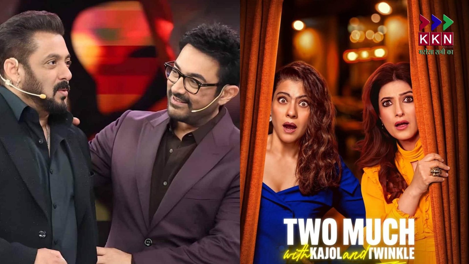 Salman Khan and Aamir Khan to Appear Together on Kajol and Twinkle Khanna’s New Show