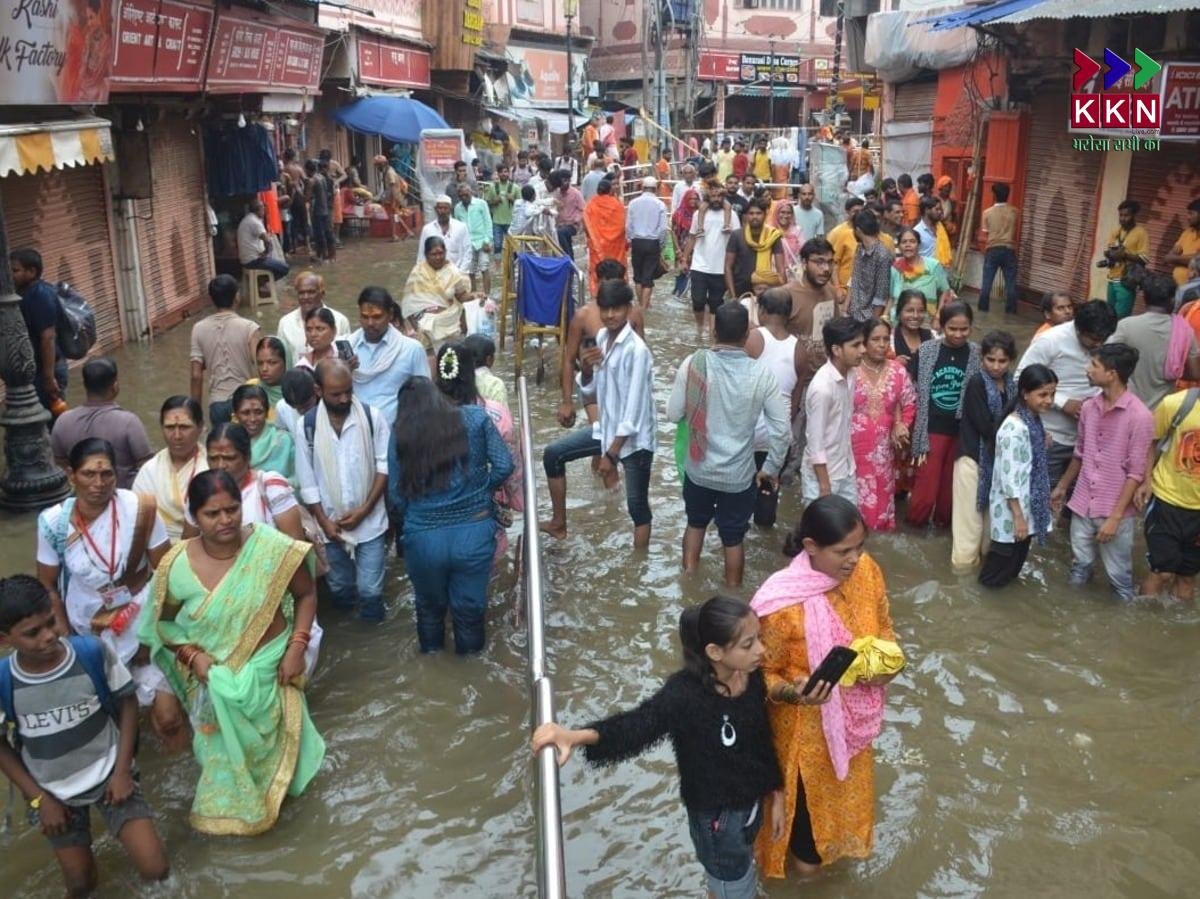 Varanasi Flood Crisis Worsens: 54 Villages Submerged, Ghats, Roads and Homes Underwater, One Dead