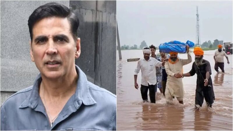 Akshay Kumar Donates ₹5 Crore for Punjab Flood Relief, Calls It His Duty