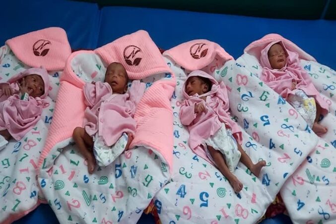 Bihar Woman Gives Birth to Four Baby Girls in Normal Delivery at Purnia