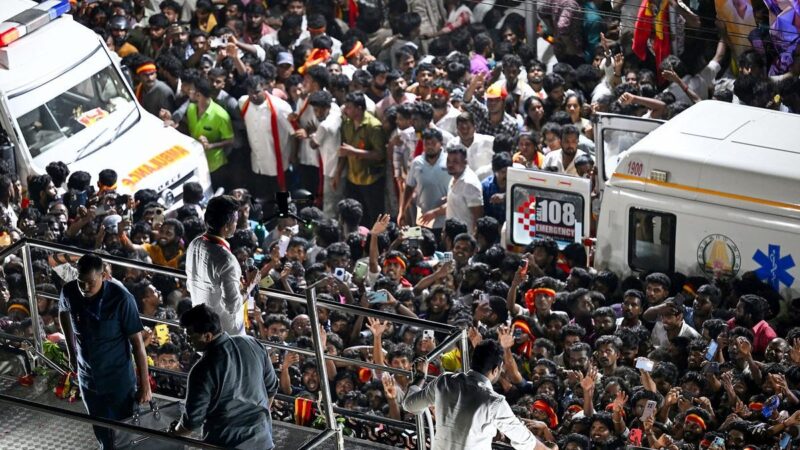 Karur Rally Stampede: 39 Dead and Several Injured in Tragic Incident in Tamil Nadu
