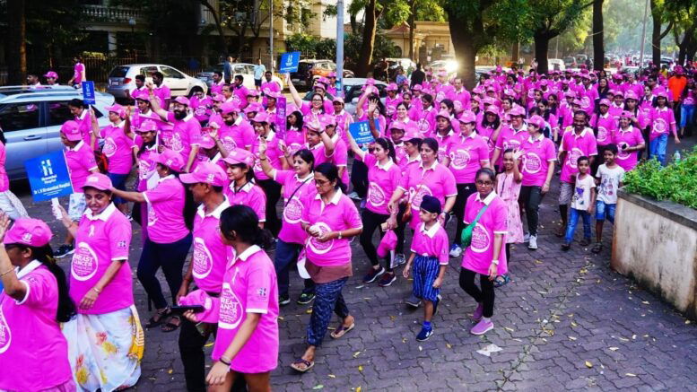 AIIMS Patna Organizes Pink Walk for Breast Cancer Awareness, Highlights Importance of Early Detection
