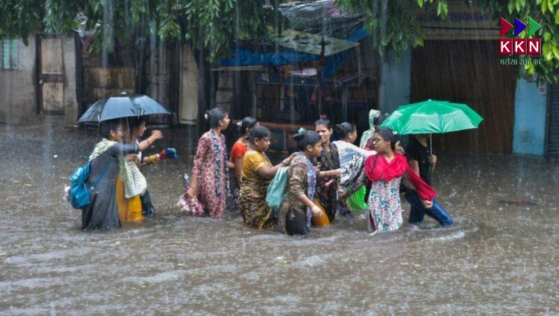 Heavy Rainfall in Nepal Triggers Rising River Levels, Flood Risks Loom Over Bihar’s Northern Districts