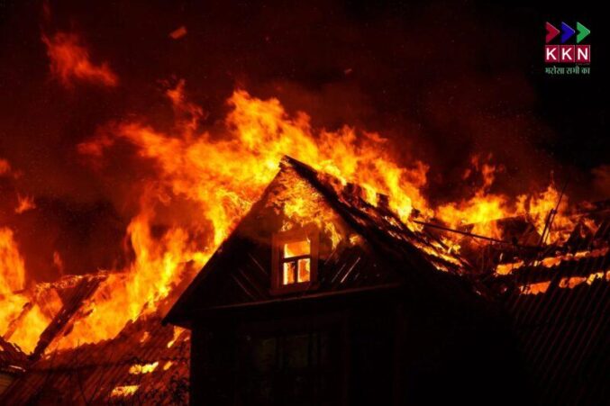 Massive Fire in Sahebganj Electronics Store Results in Rs 20 Lakh Loss
