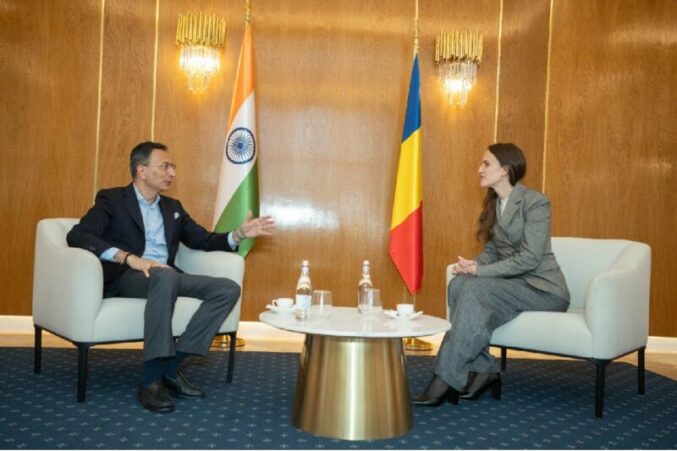 India and Romania Strengthen Bilateral Ties : Minister Jitin Prasada Meets Oana-Silvia Țoiu in Bucharest