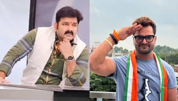 Khesari Lal Yadav and Pawan Singh Engage in Political War of Words in Chhapra