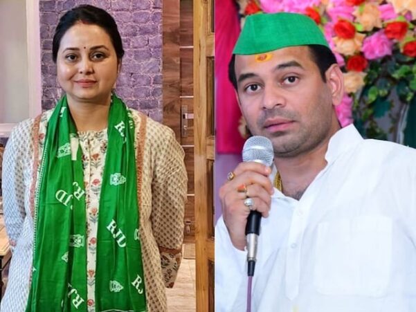 RJD Family Faces Turmoil : Rohini Acharya Joins the Revolt After Tej Pratap Yadav